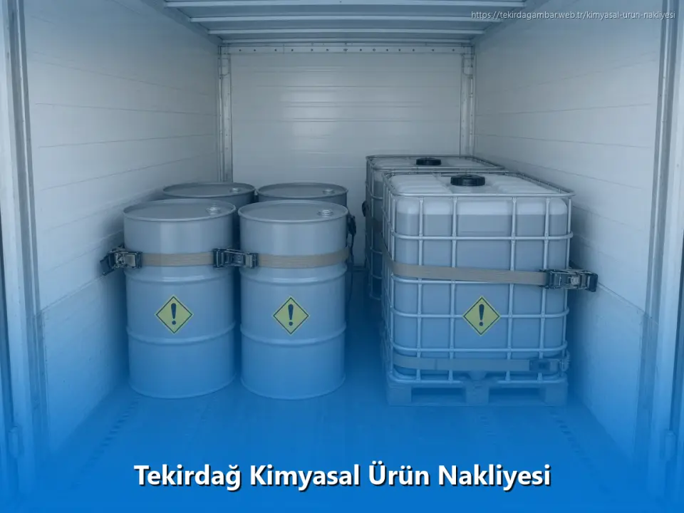 Tekirdağ Kimyasal Ürün Nakliyesi